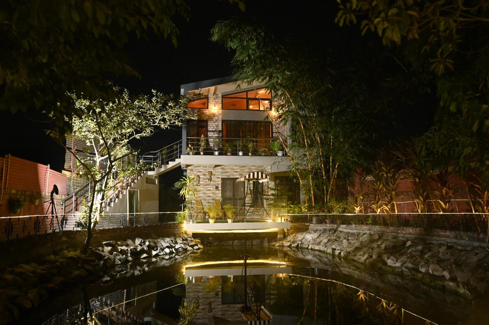 The Cabin By The Bayou Bed & Breakfast กูวาฮาติ ภายนอก รูปภาพ